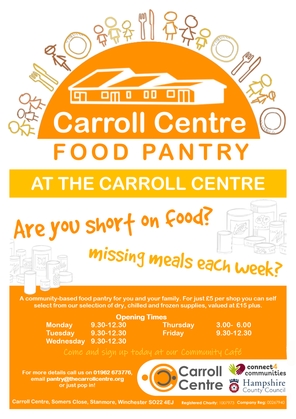 Food Pantry | Carroll Centre